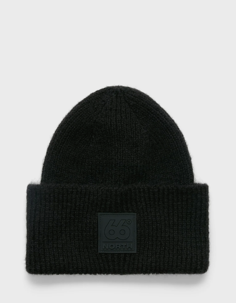 66 North, Brimholar Beanie, Black