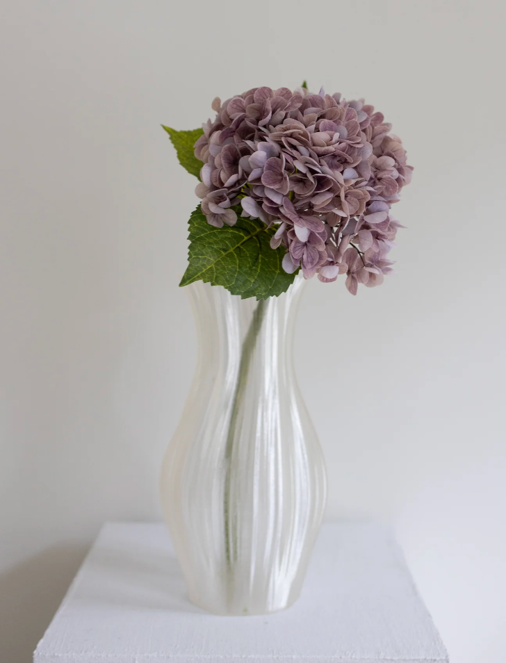 Bloom Objects, Kunstig Hortensia, Lyselilla