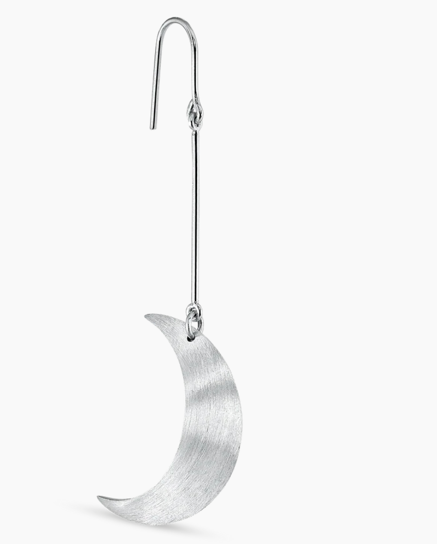 Jane Kønig, Half Moon ørering, Sterlingsølv.