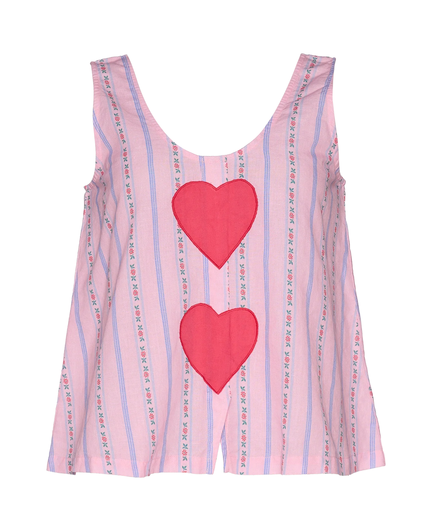 Sissel Edelbo, Sweetheart Strap Top, Vintage Rose