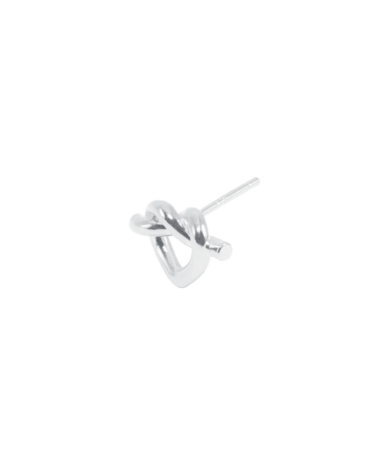 Jane Kønig, Tied Heart Stud, Sølv