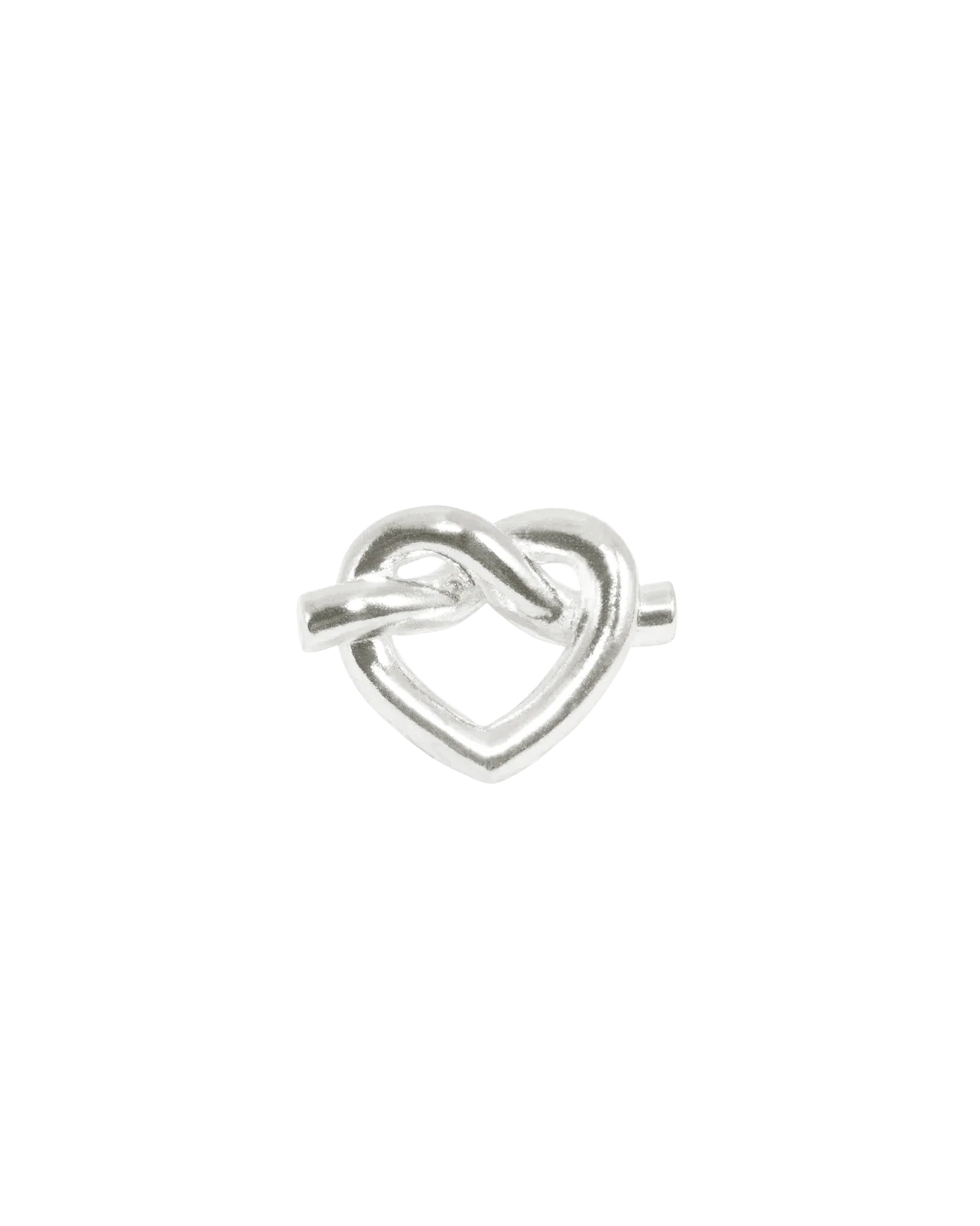 Jane Kønig, Tied Heart Stud, Sølv