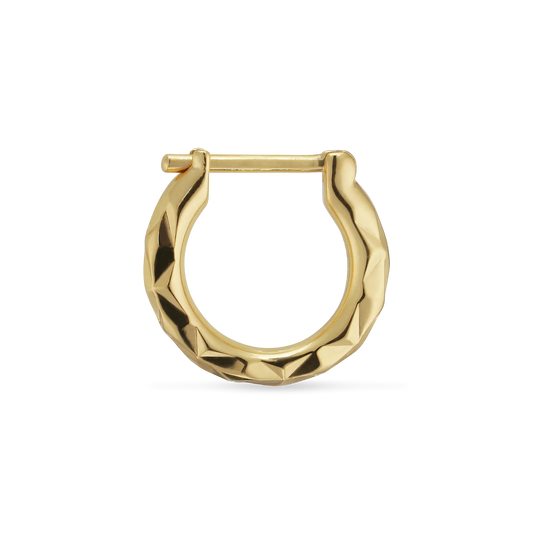 Jane Kønig, TINY RHOMBUS EARRING, Guld