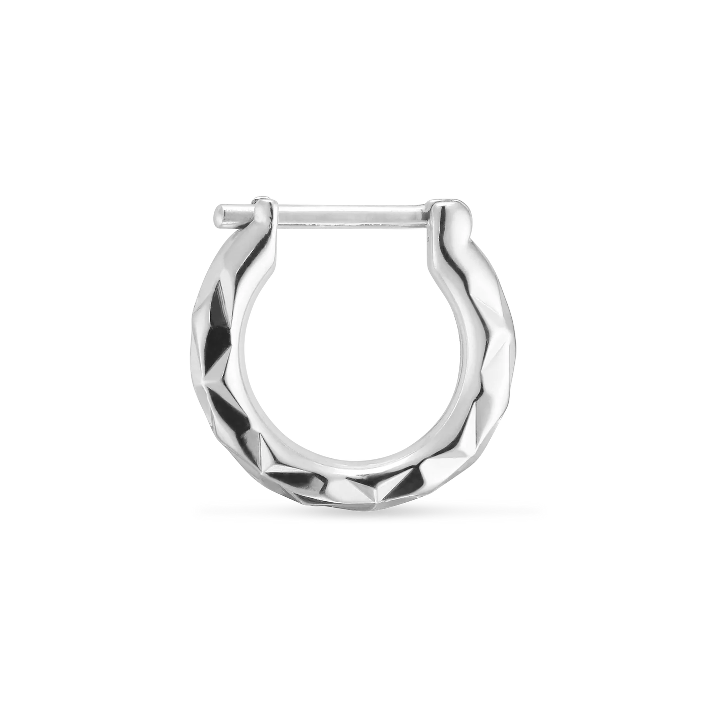 Jane Kønig, TINY RHOMBUS EARRING, Sølv