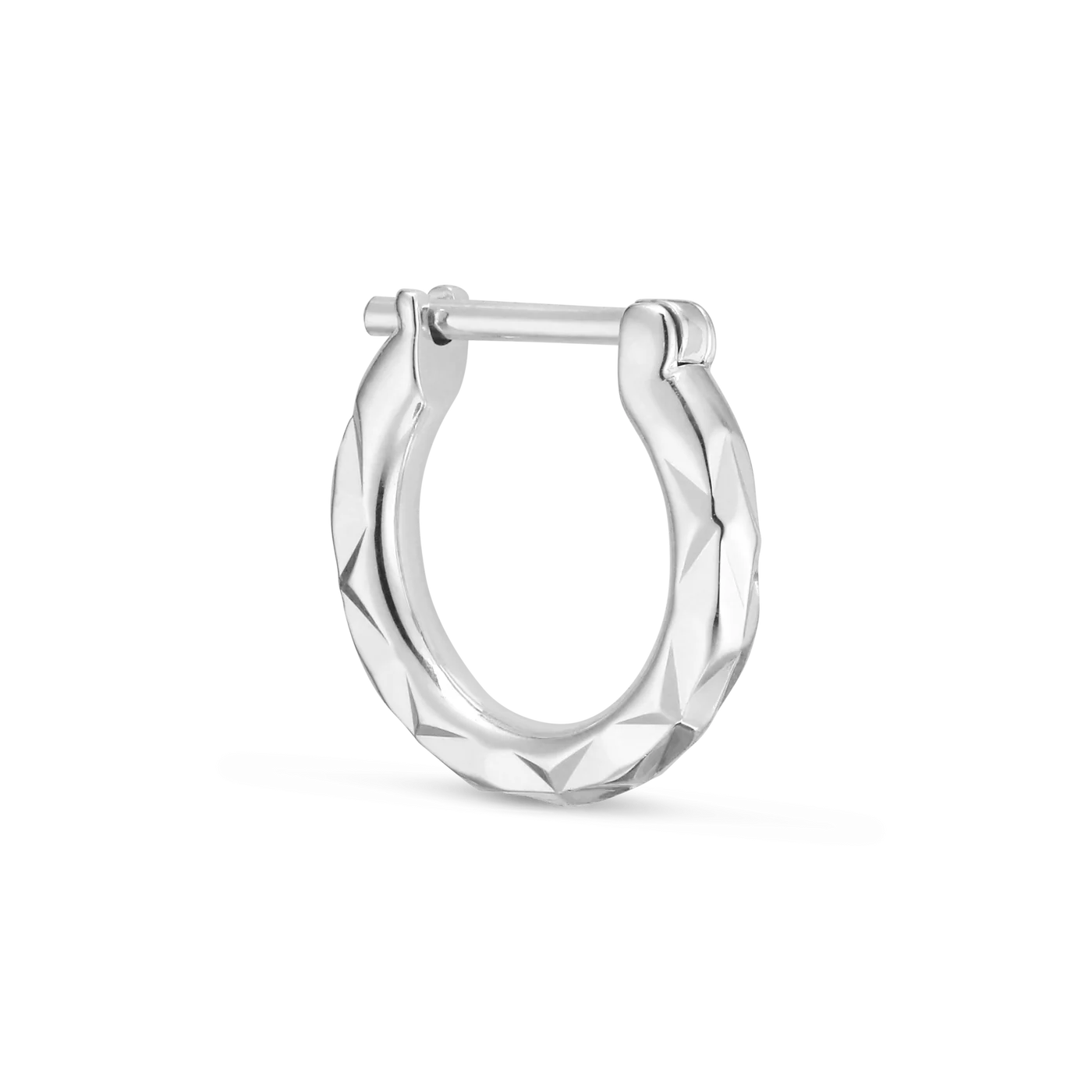 Jane Kønig, TINY RHOMBUS EARRING, Sølv