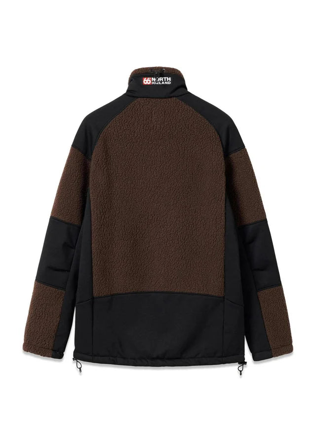 66 North, Tindur Shearling Jacket, Blood Bay