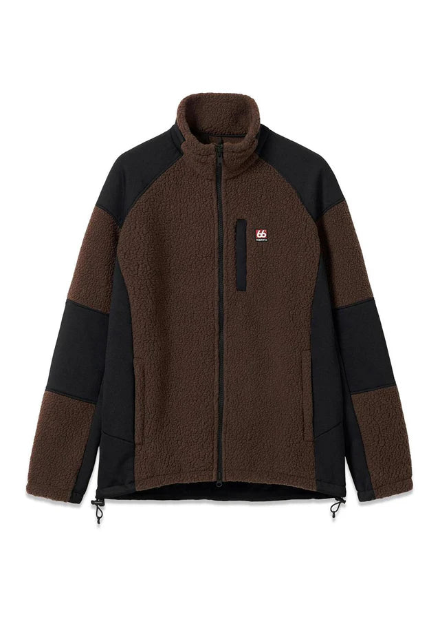 66 North, Tindur Shearling Jacket, Blood Bay