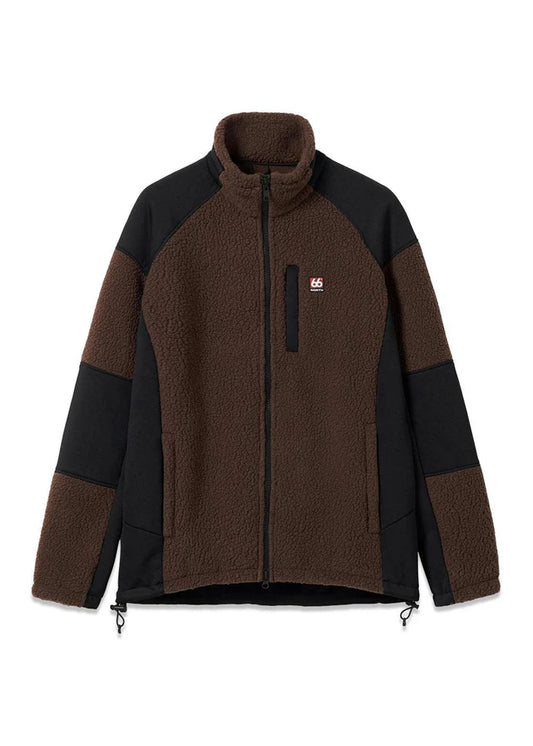 66 North, Tindur Shearling Jacket, Blood Bay