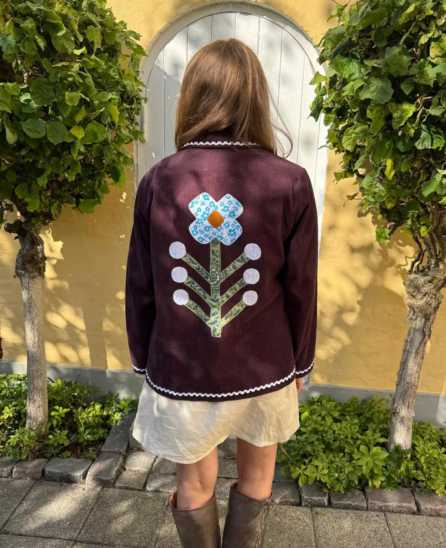 Sissel Edelbo, Twiggy Jacket, Eggplant