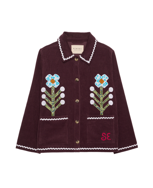 Sissel Edelbo, Twiggy Jacket, Eggplant