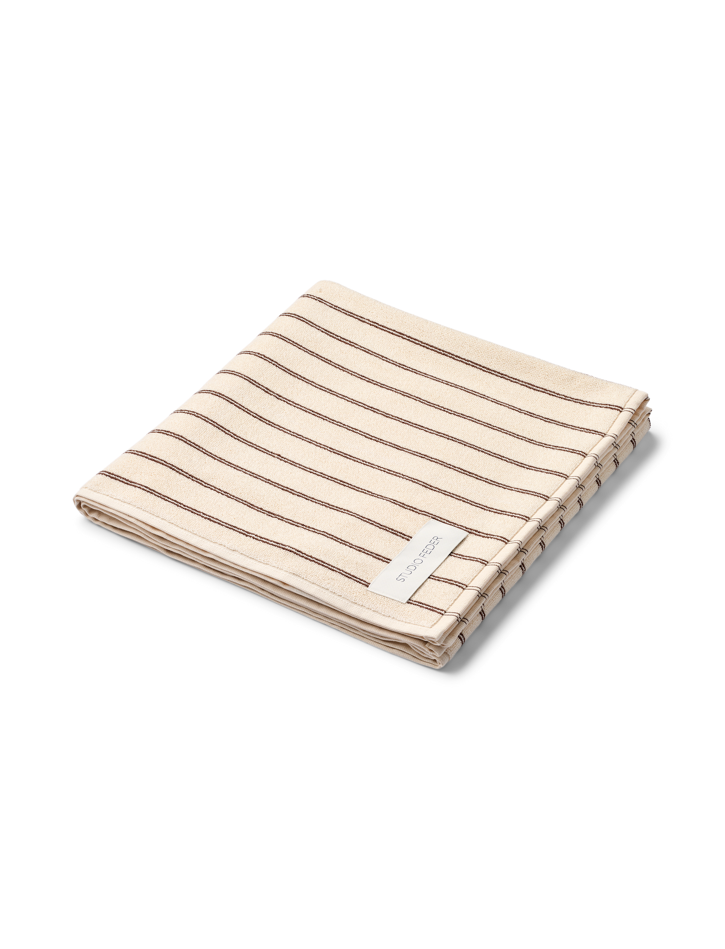 Studio Feder, Una Towel, Brown Rain