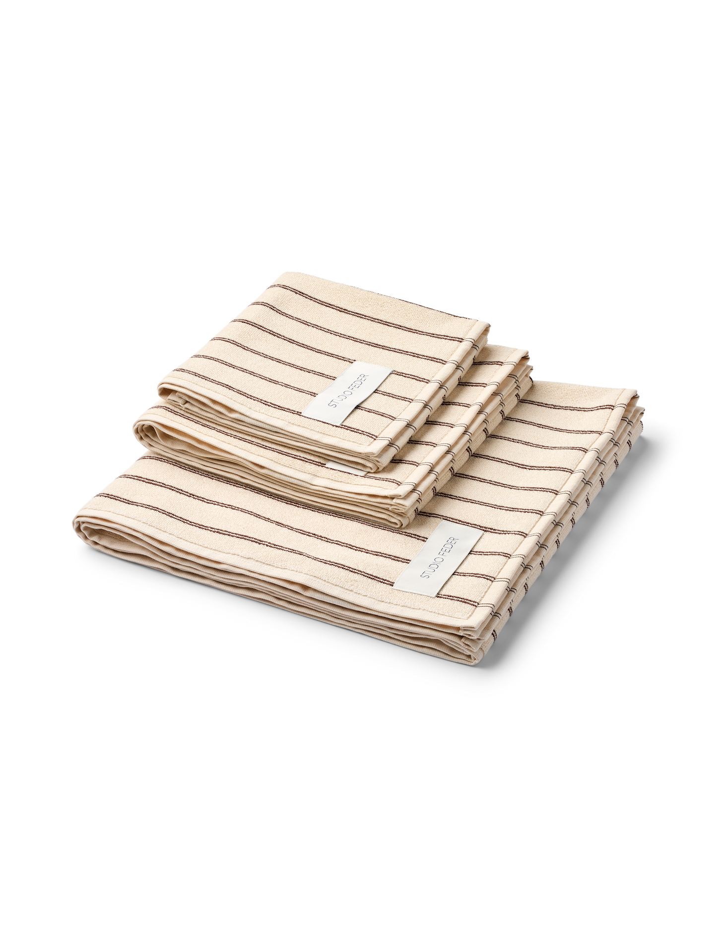 Studio Feder, Una Towel, Brown Rain