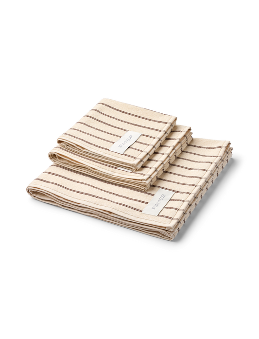 Studio Feder, Una Towel, Brown Rain