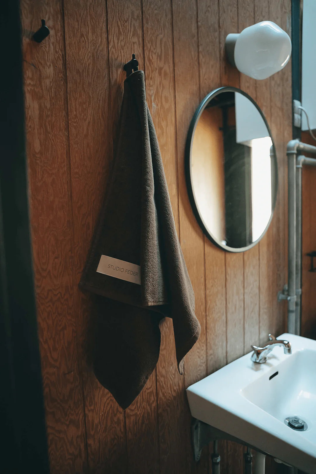 Studio Feder, Una Towel, Brown