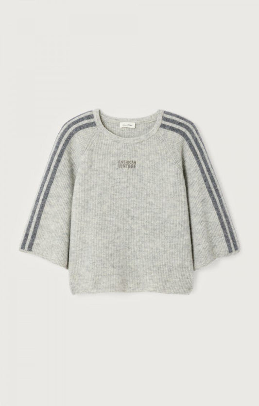 American Vintage, Vitow Jumper, Melange Light Grey