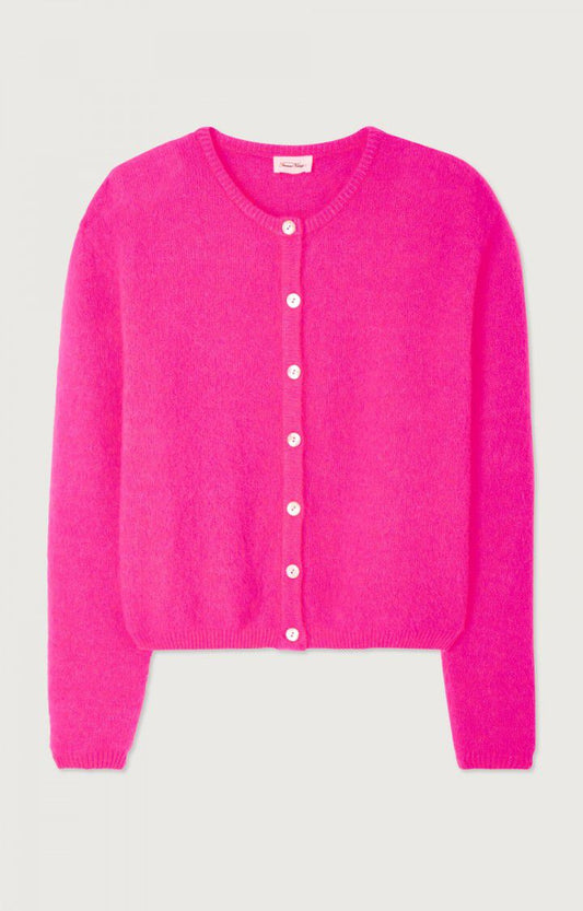 American Vintage, Vitow Cardigan, Pink Melange