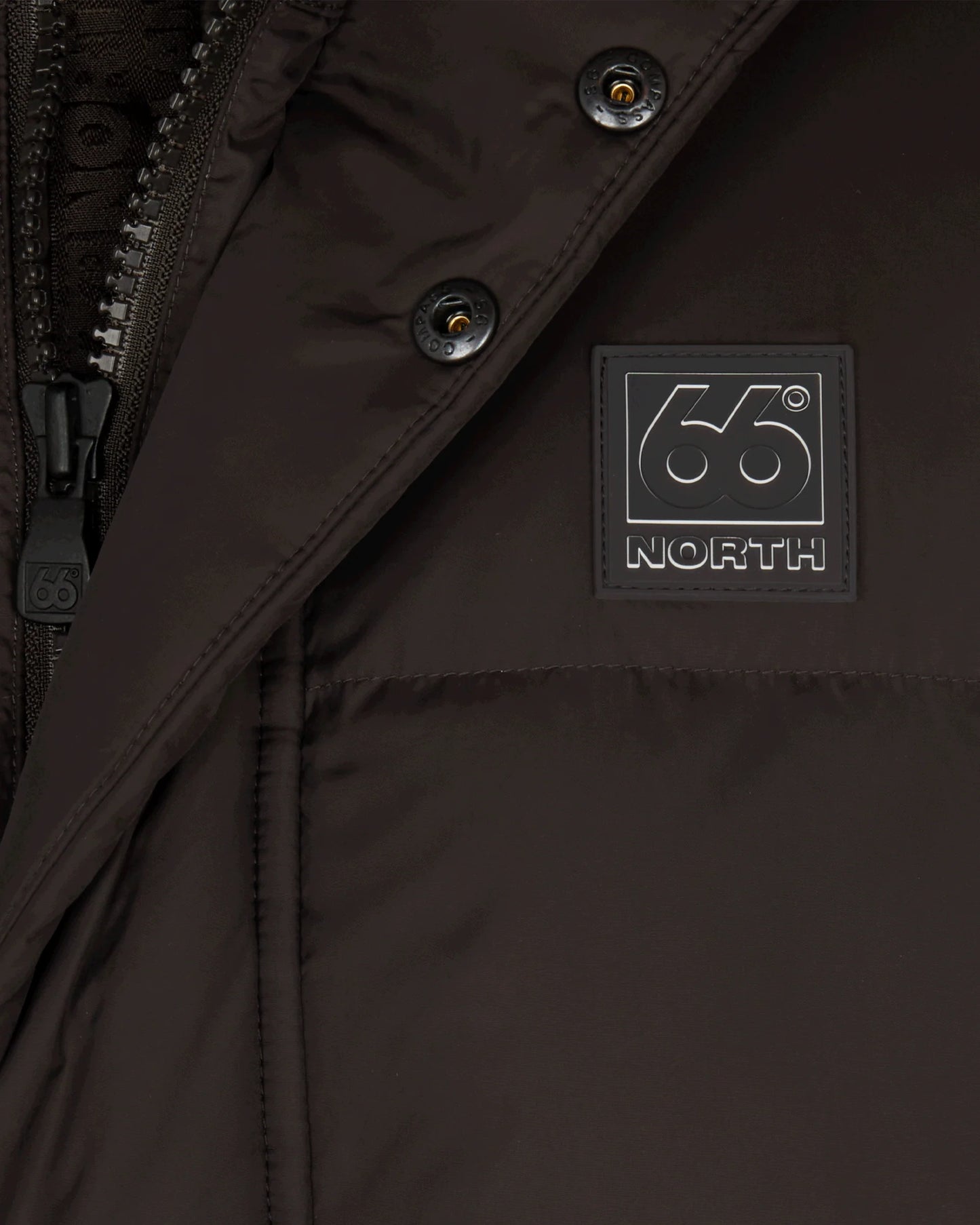 66 North, Dyngja Down Jacket, Licorice