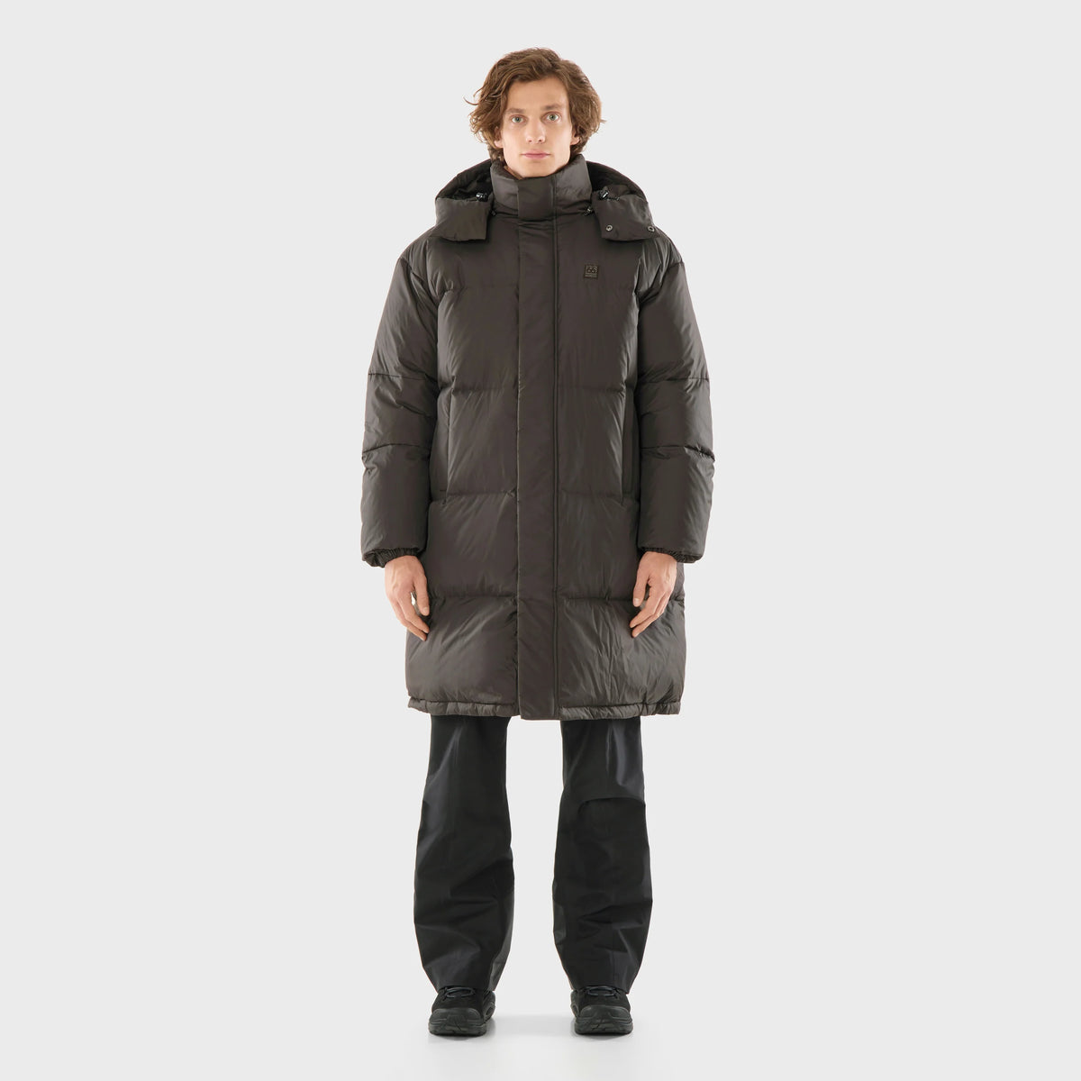 66 North, Dyngja Down Coat, Licorice