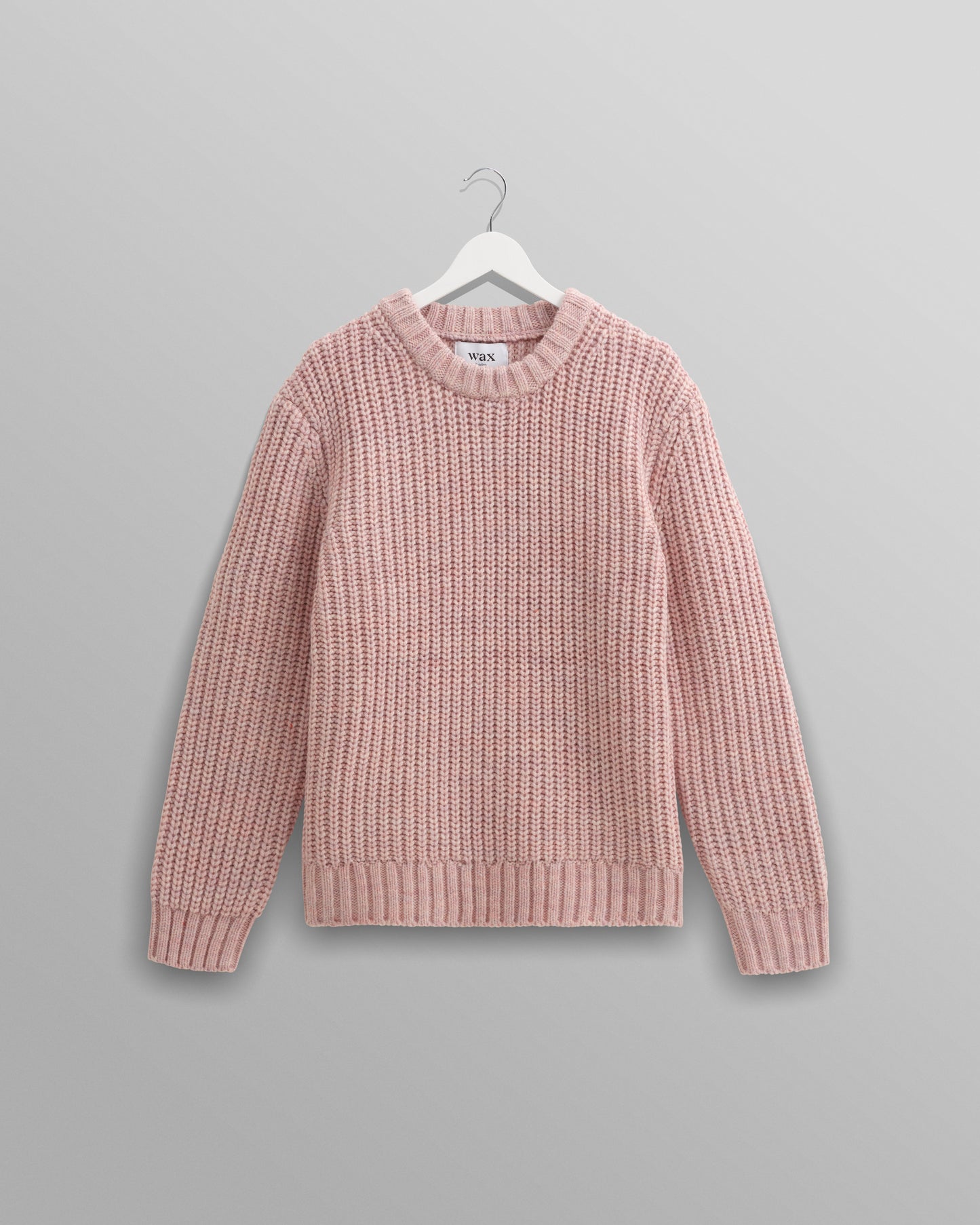 Wax London, WILDE CREW THICK KNIT, PINK