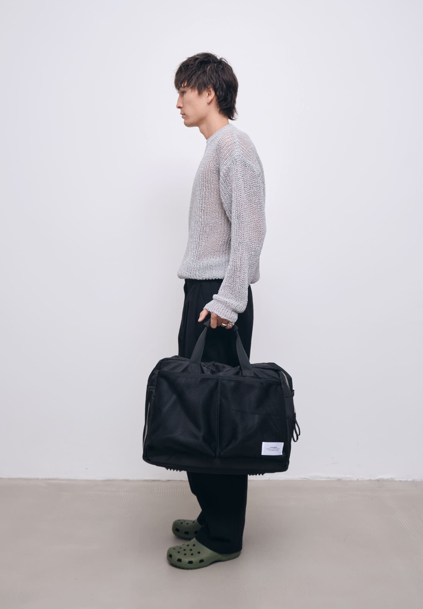 AY STUDIOS, Weekend Bag T23010, Black