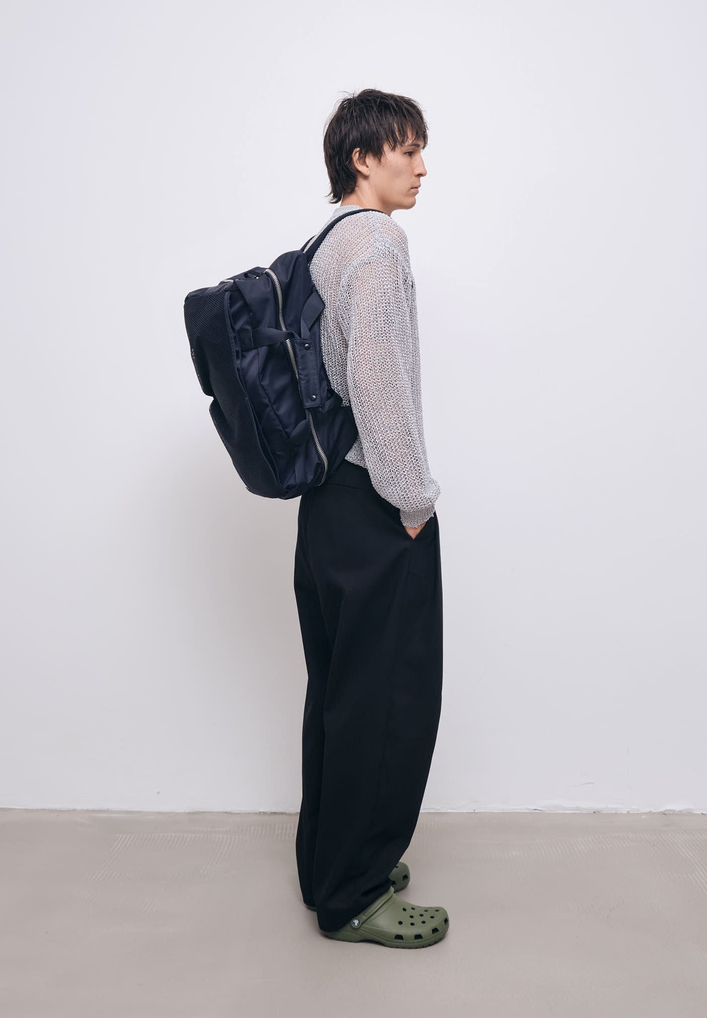 AY STUDIOS, Weekend Bag T23010, Navy