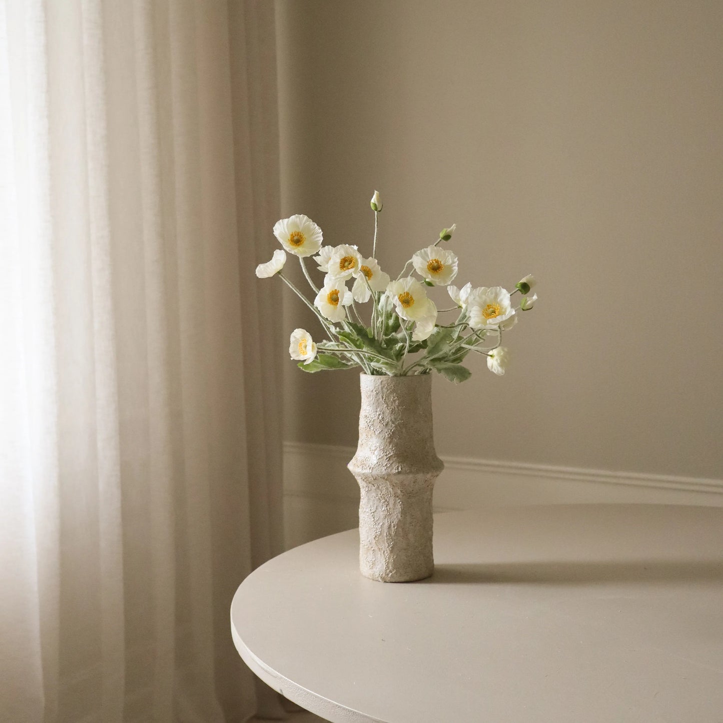 Botané, Poppy Flower, White