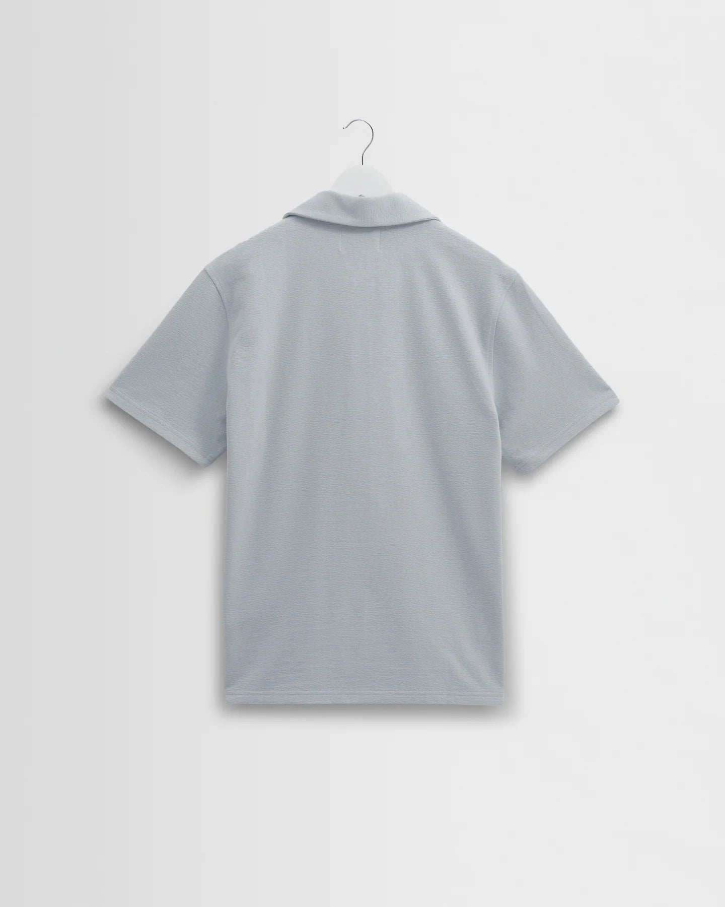 Wax London, Atwood Organic Cotton Polo Shirt, Blue