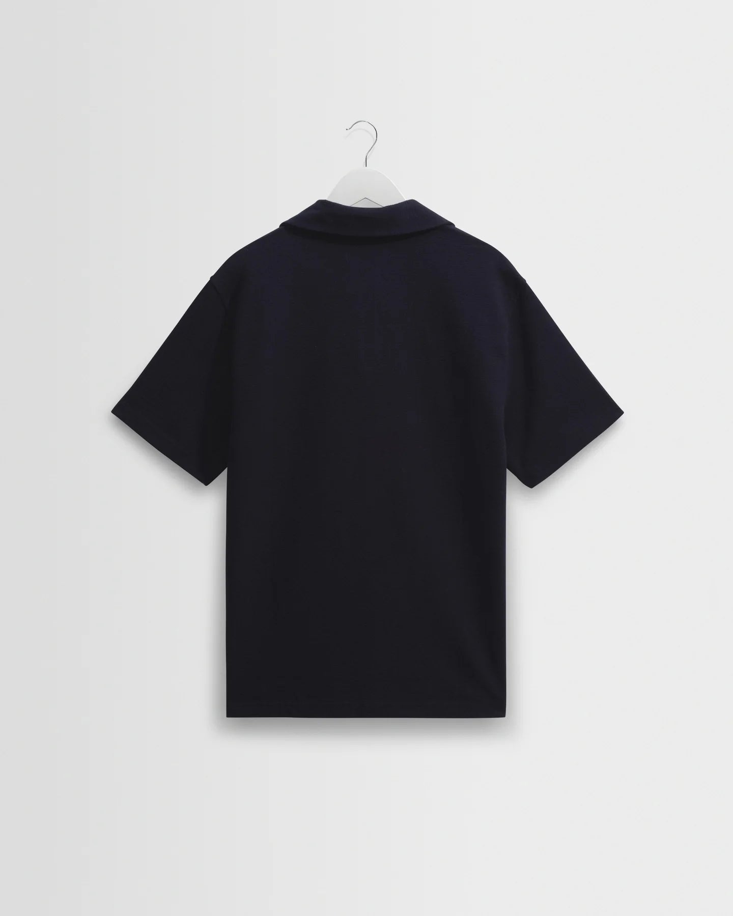 Wax London, Atwood Organic Cotton Polo Shirt, Navy Blue