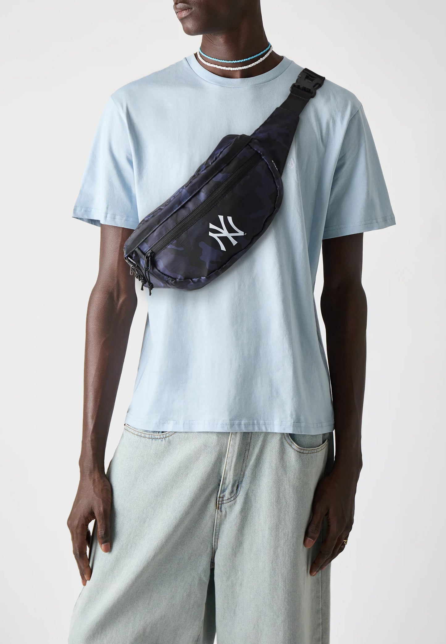 New Era, New York Yankees Waistbag, Black Camo