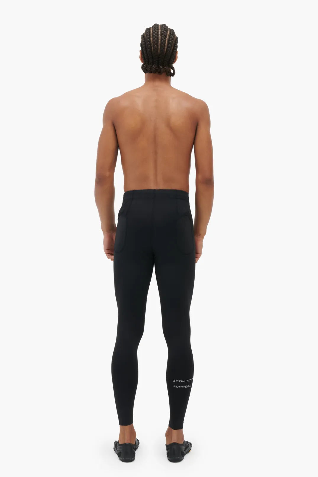 Optimistic Runners, OR Unisex Tights, Black