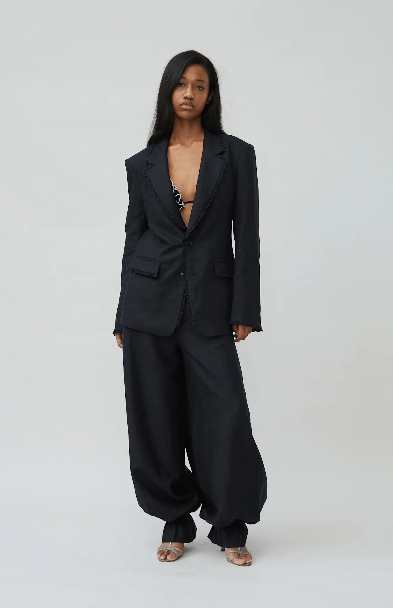 OpéraSport, GIA TROUSERS, BLACK
