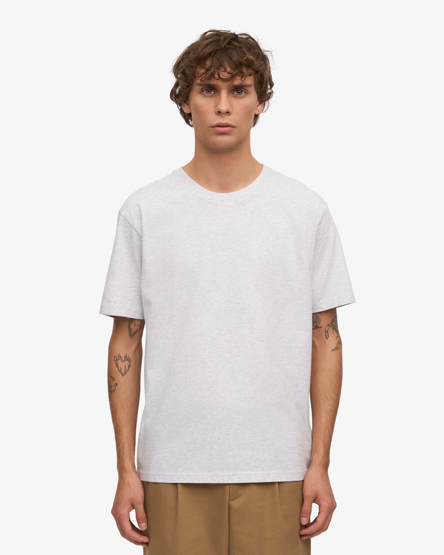 Colorful Standard, Classic Organic Tee, Snow Melange