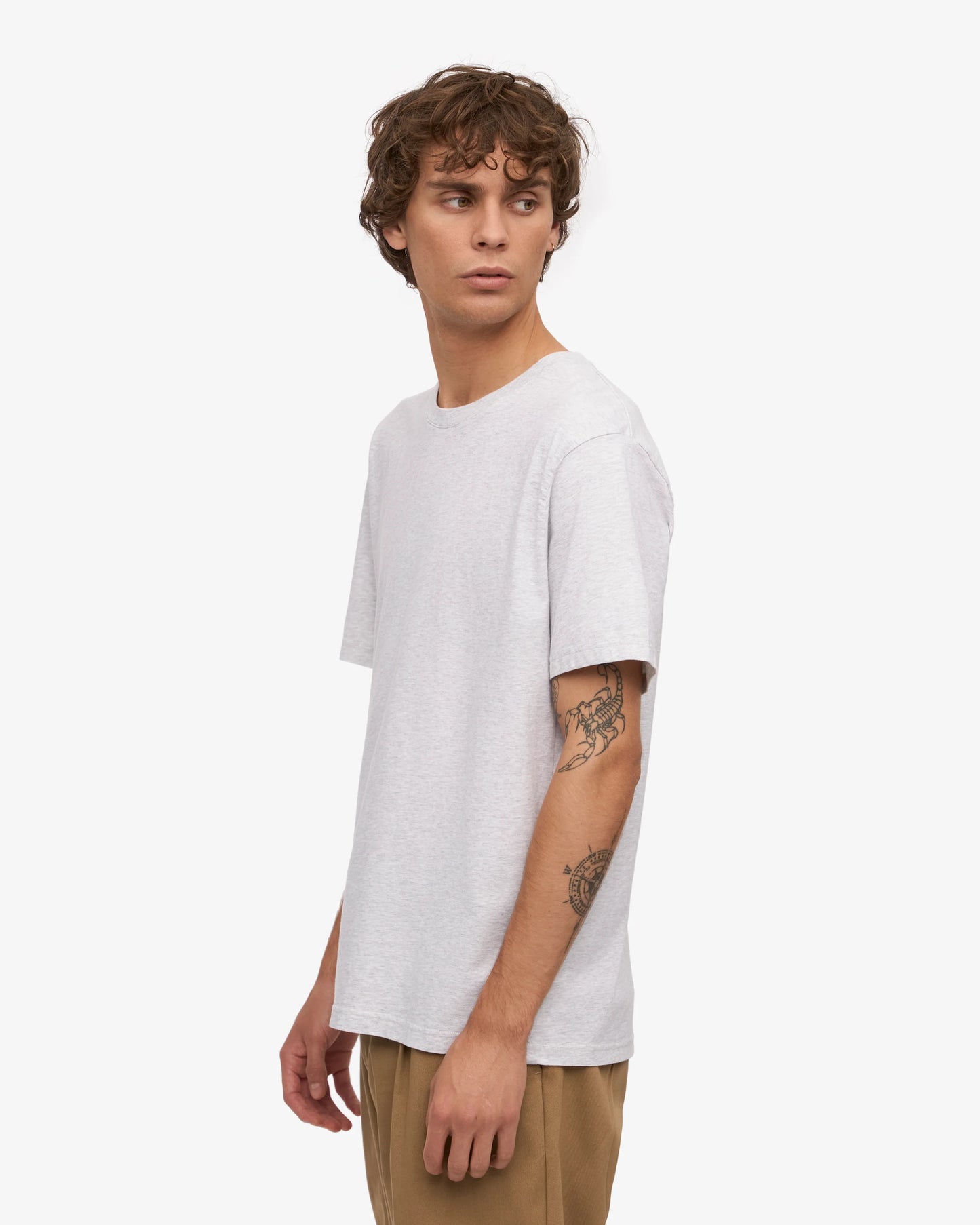 Colorful Standard, Classic Organic Tee, Snow Melange