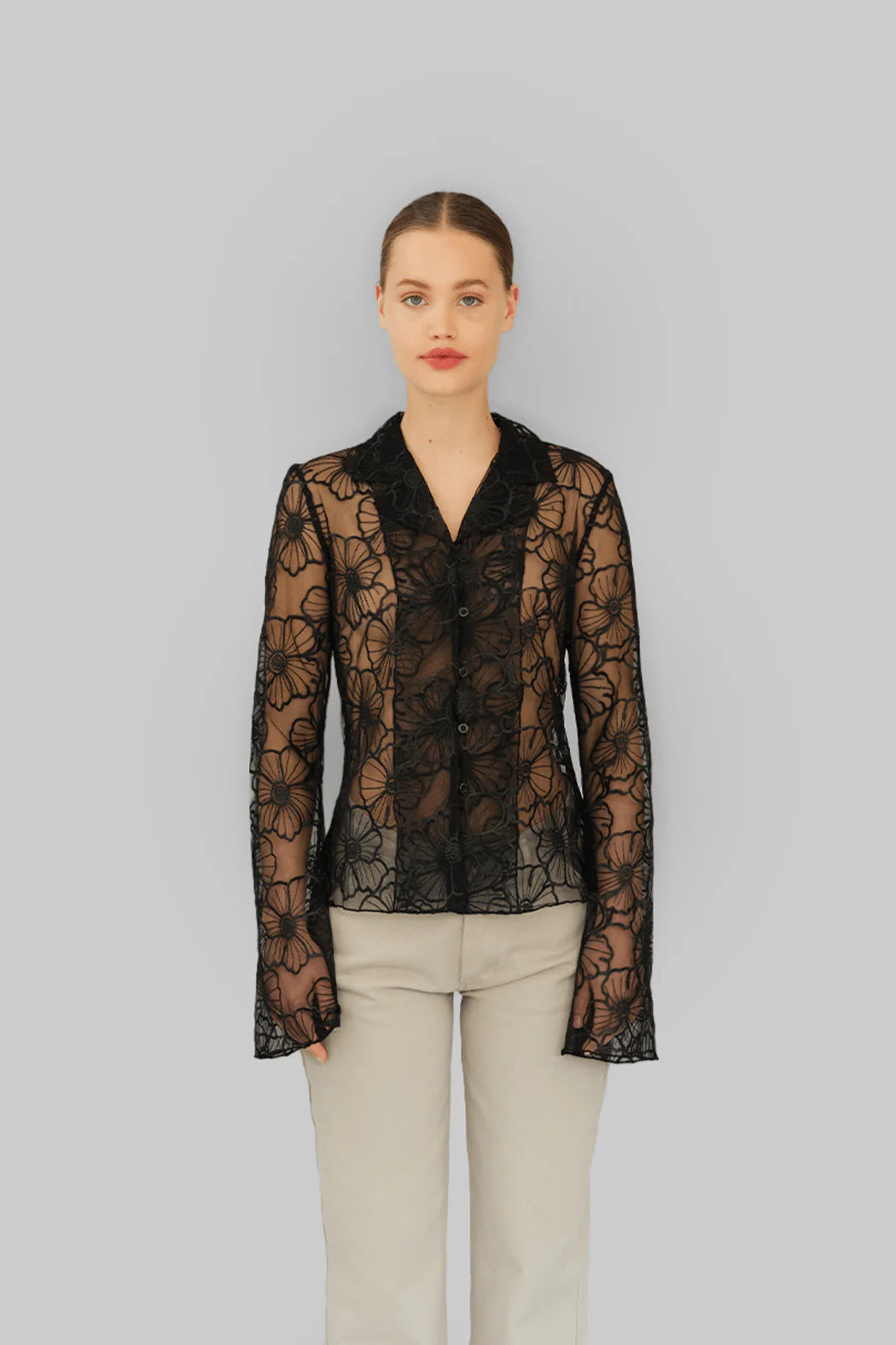 OpéraSport, FLORA SHIRT, Black