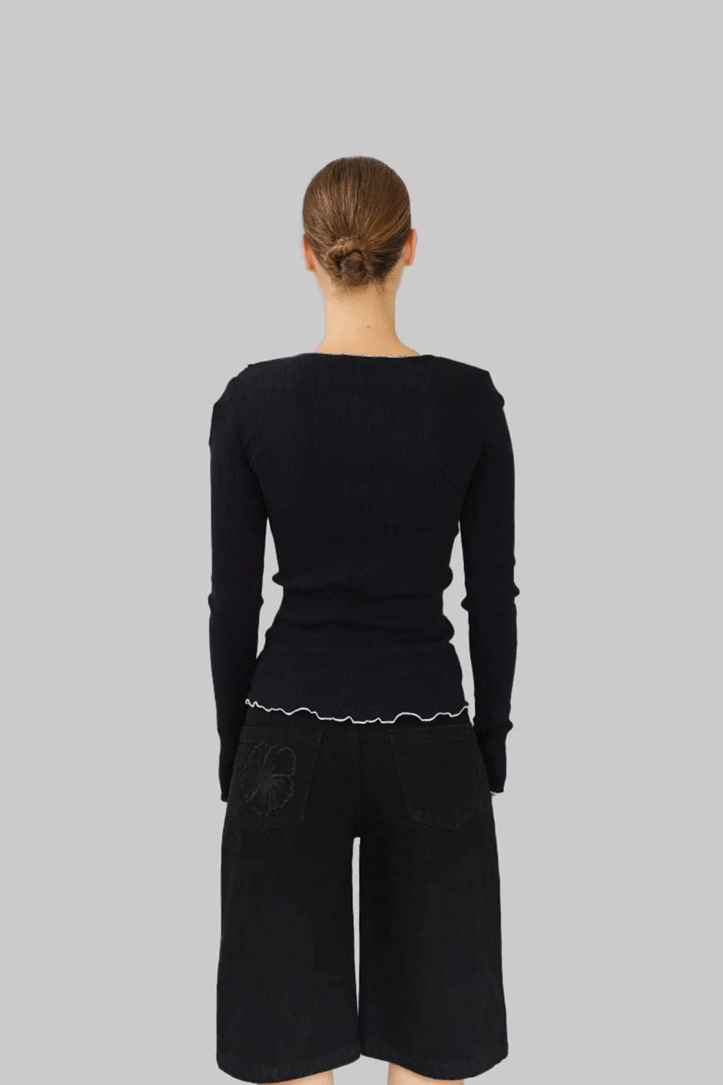 OpéraSport, GISÈLE SEAMLESS TOP, Black