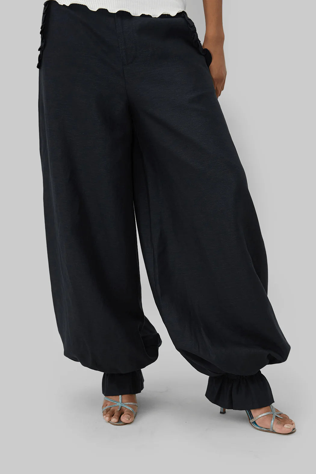 OpéraSport, GIA TROUSERS, BLACK