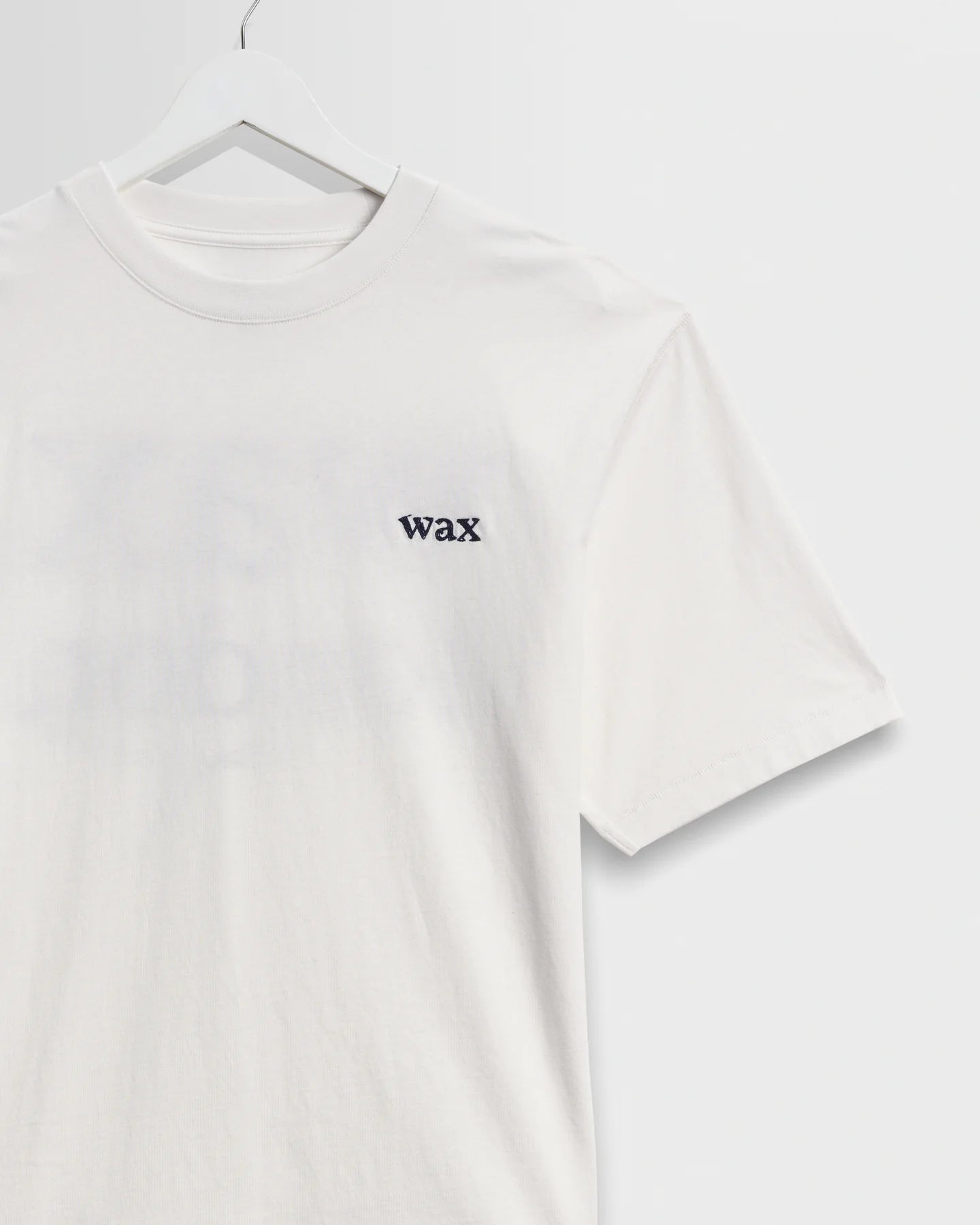WAX London, Dean Scribble Text T-Shirt, Off White