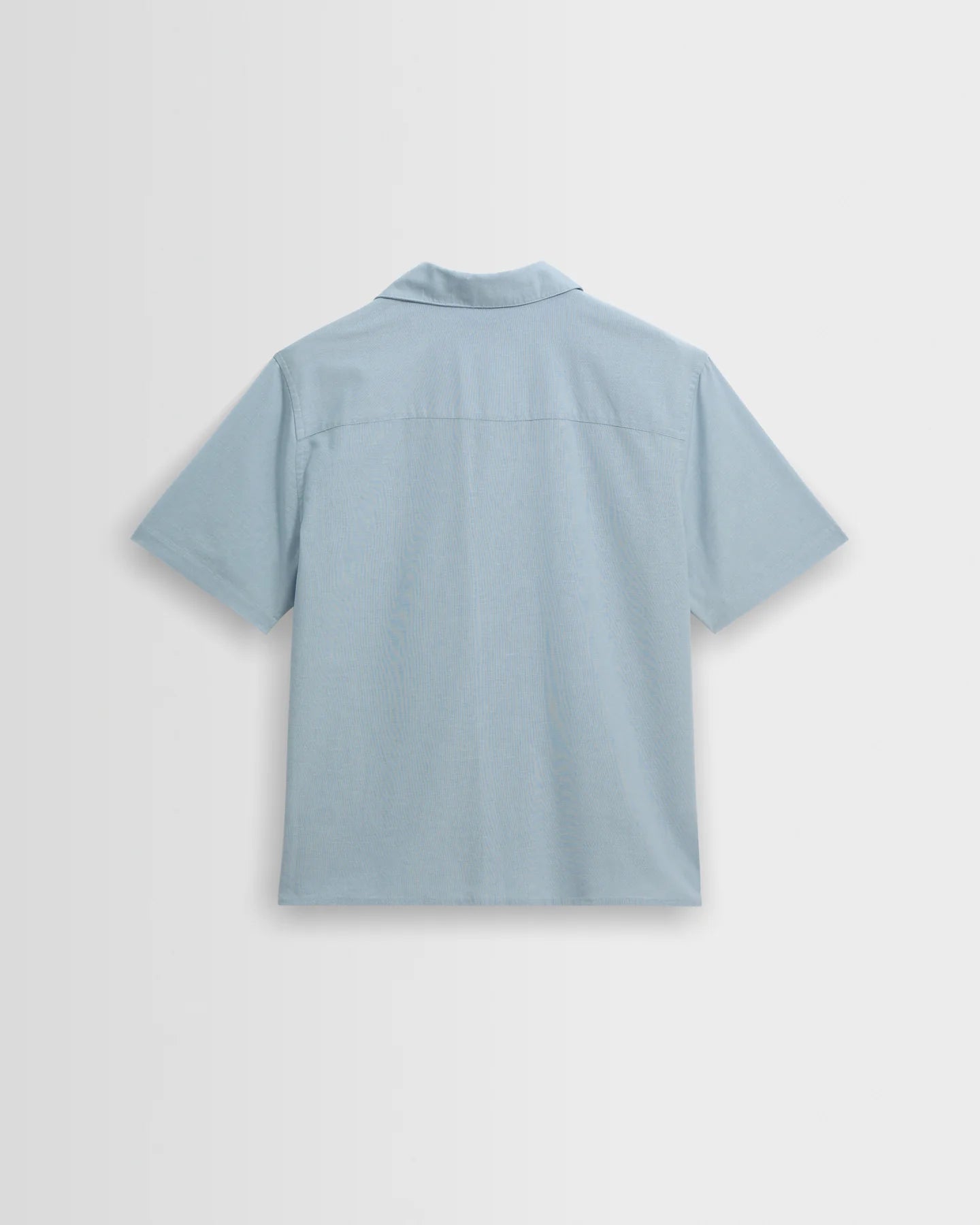 WAX London, Didcot Floral Applique Short-Sleeve Shirt, Blue & Ecru