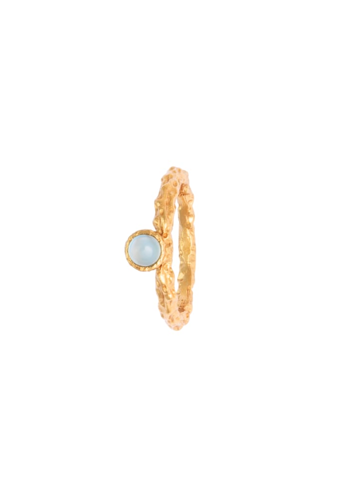 House Of Vincent, Laguna Haze Ring, Forgyldt