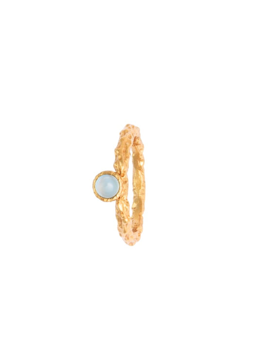 House Of Vincent, Laguna Haze Ring, Forgyldt
