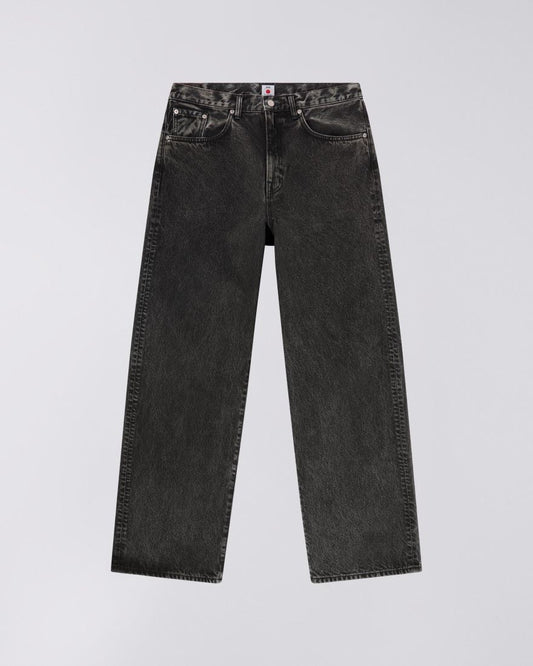 EDWIN, Wide Pant, Black Mid Dark Used