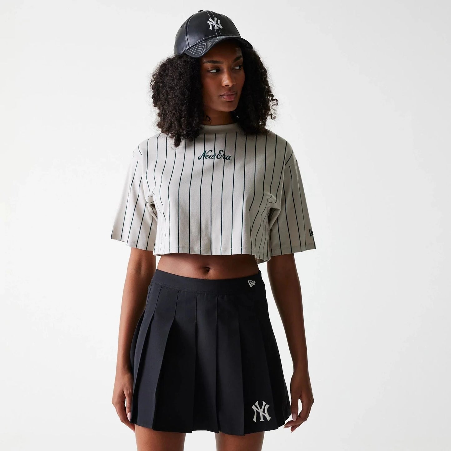 New York Yankees, Womens Tennis Skirt, Black