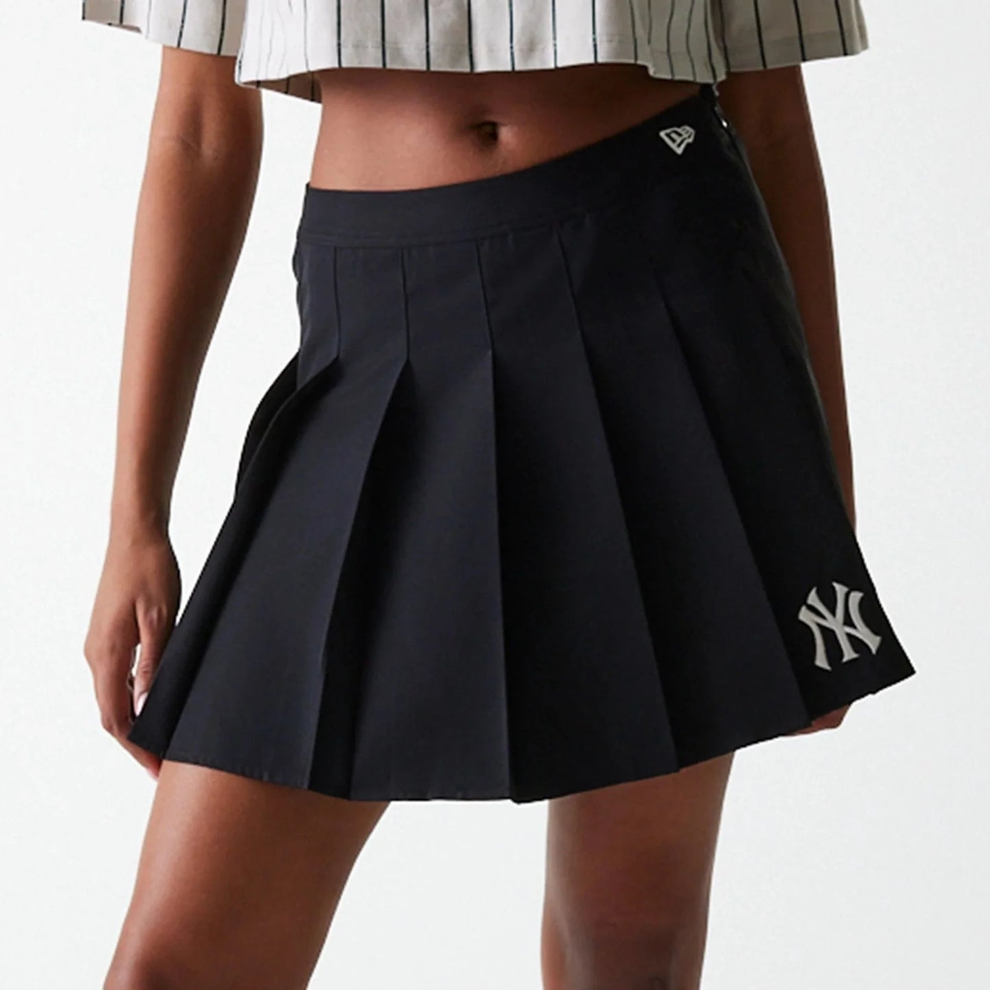 New York Yankees, Womens Tennis Skirt, Black