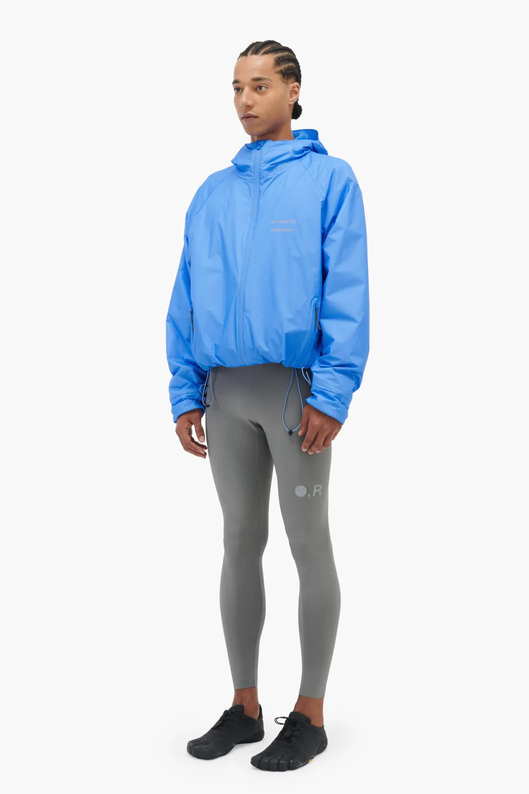 Optimistic Runners, OR Unisex Tights, Asphalt Grey