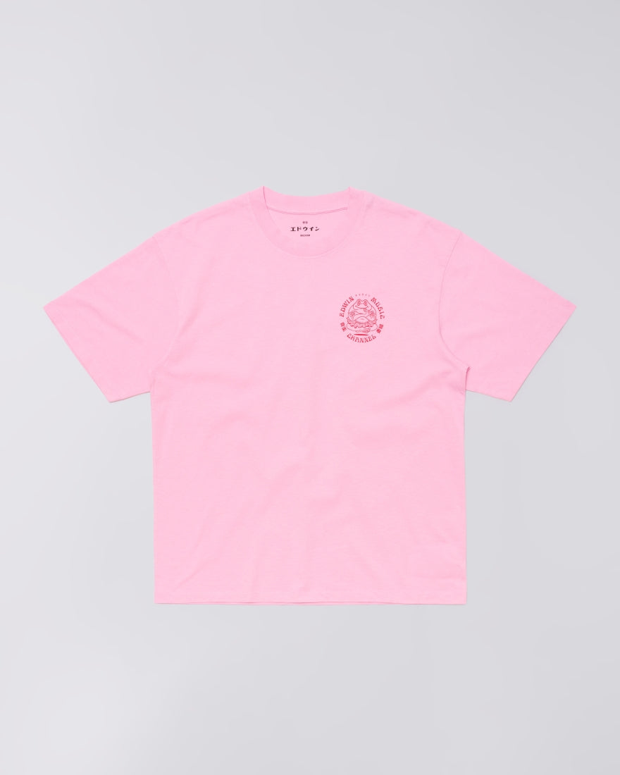 EDWIN, EDWIN MUSIC CHANNEL T-SHIRT, Pink