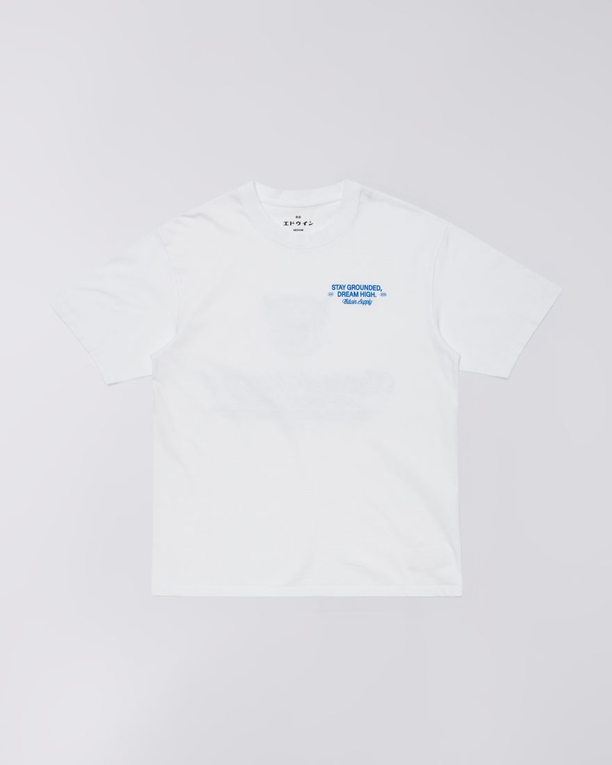 EDWIN , LAID-BACK LEAGUE T-SHIRT, White
