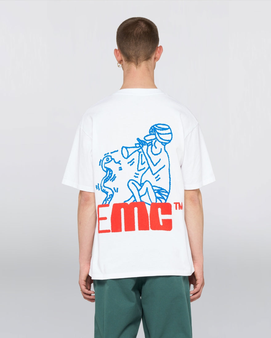 EDWIN , CHARMER T-SHIRT, White