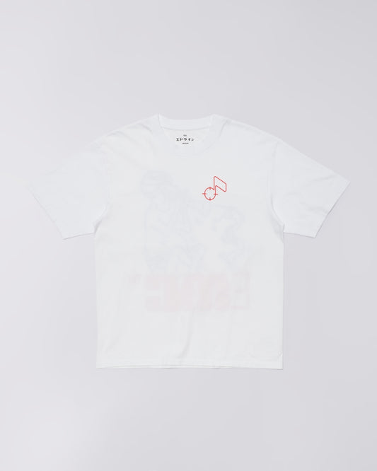 EDWIN , CHARMER T-SHIRT, White