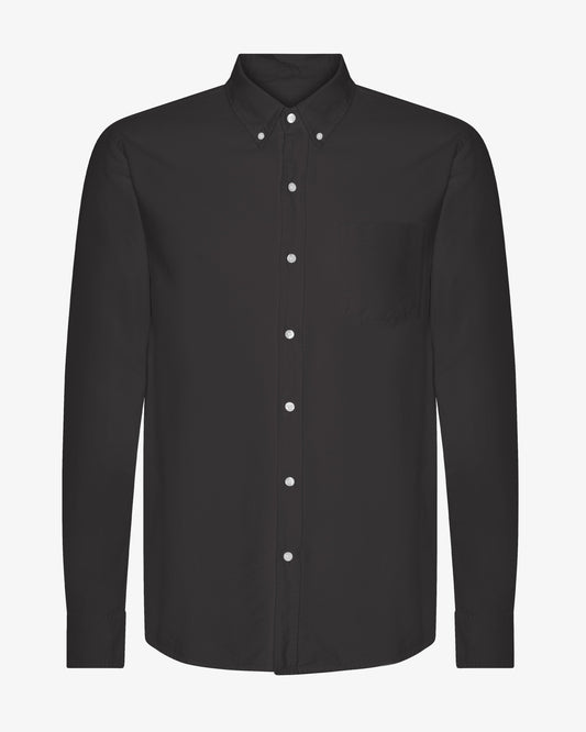 Colorful Standard, Organic Button Down Shirt, Lava Grey