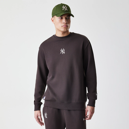 New Era, New York Yankees Crewneck, Brown